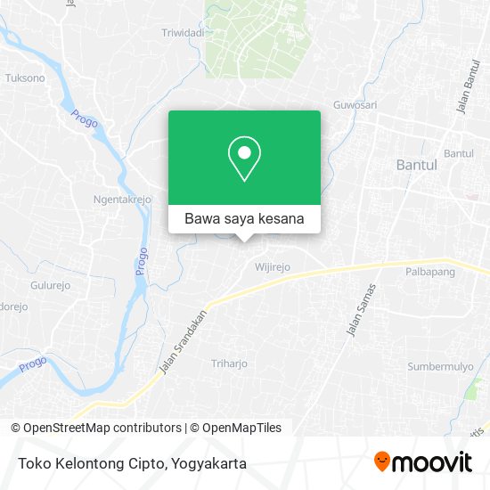 Peta Toko Kelontong Cipto