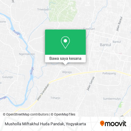Peta Musholla Miftakhul Huda Pandak