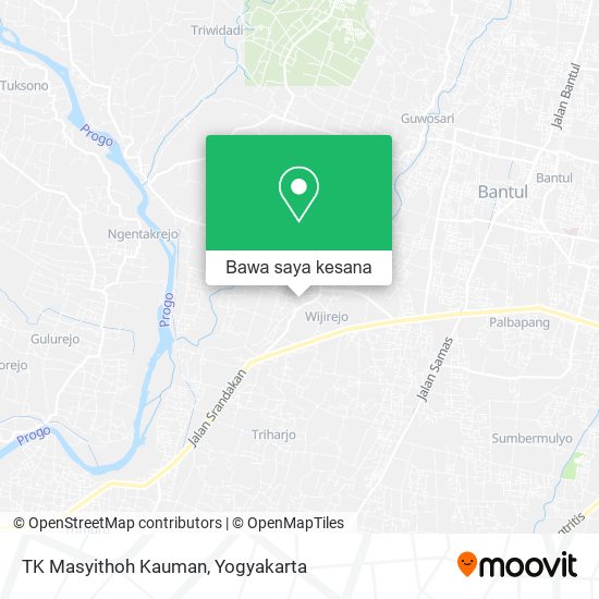 Peta TK Masyithoh Kauman