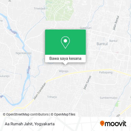 Peta Aa Rumah Jahit
