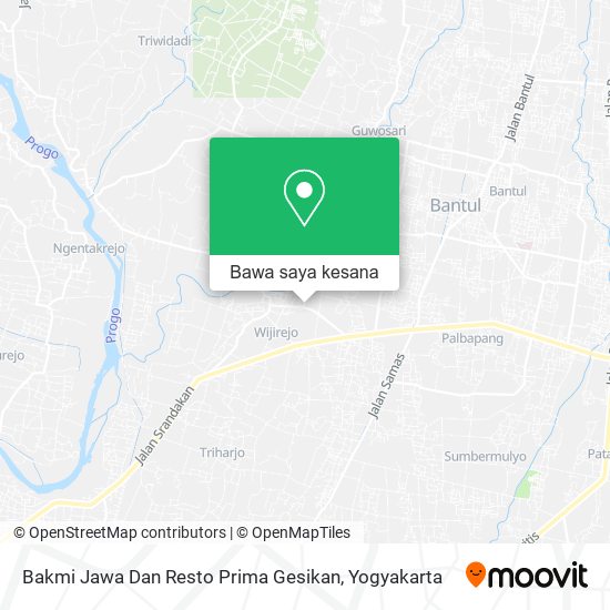 Peta Bakmi Jawa Dan Resto Prima Gesikan