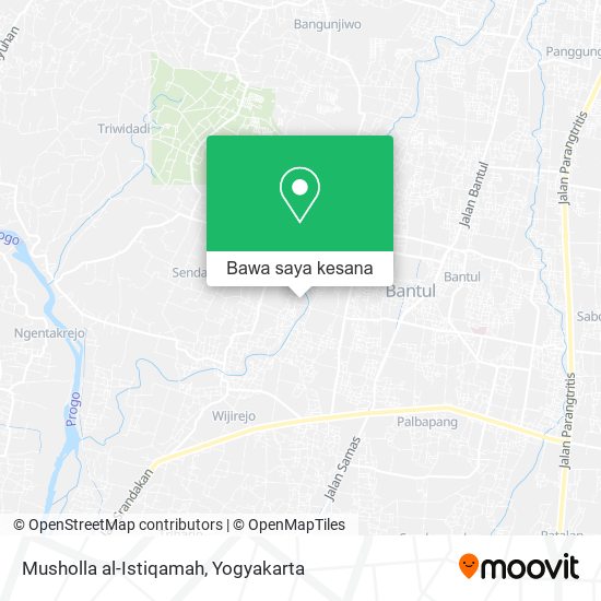 Peta Musholla al-Istiqamah