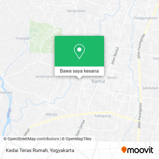 Peta Kedai Teras Rumah