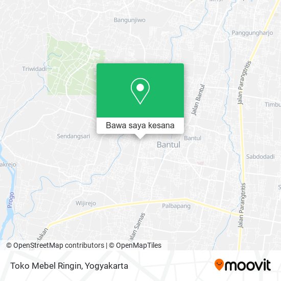 Peta Toko Mebel Ringin