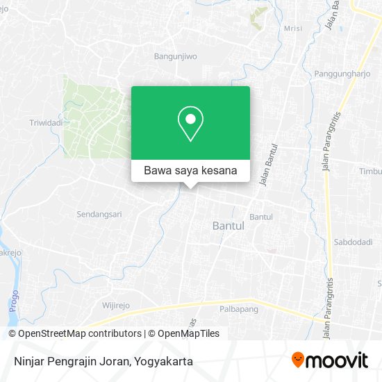 Peta Ninjar Pengrajin Joran