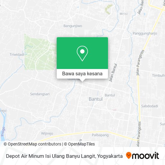 Peta Depot Air Minum Isi Ulang Banyu Langit