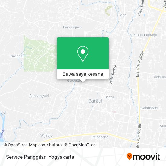 Peta Service Panggilan