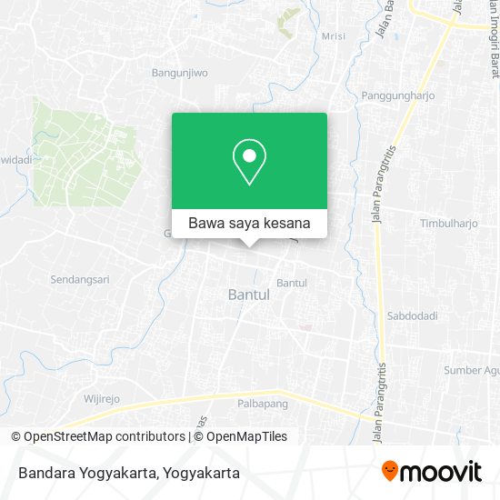 Peta Bandara Yogyakarta