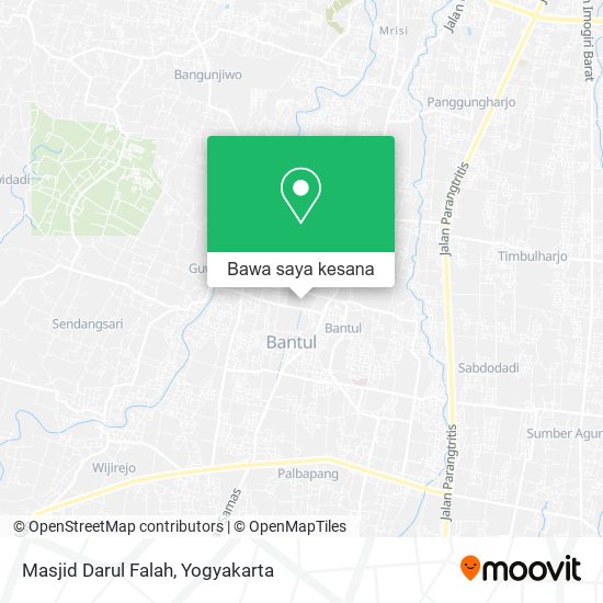 Peta Masjid Darul Falah