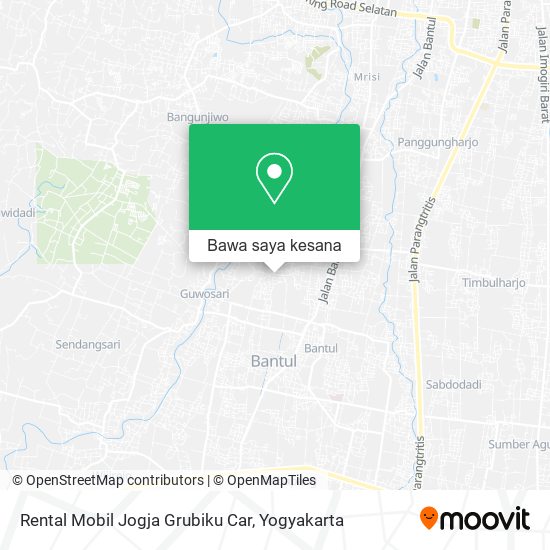 Peta Rental Mobil Jogja Grubiku Car