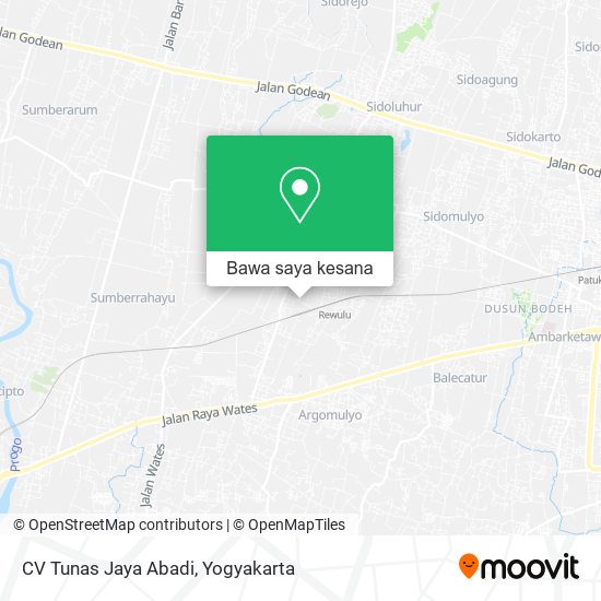 Peta CV Tunas Jaya Abadi