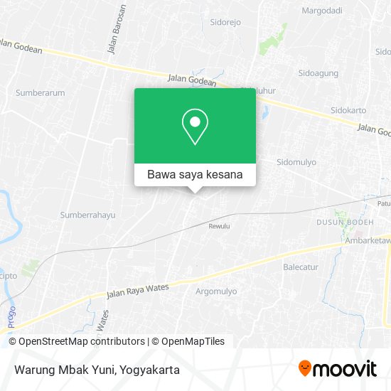 Peta Warung Mbak Yuni