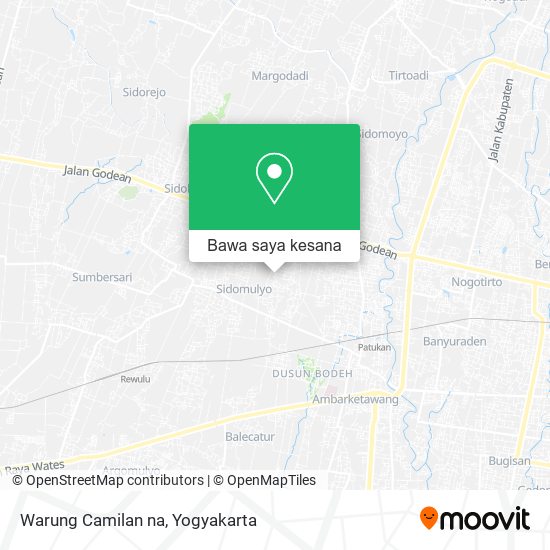 Peta Warung Camilan na