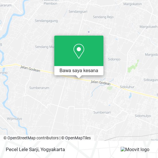 Peta Pecel Lele Sarji