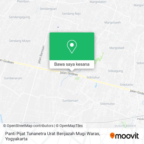 Peta Panti Pijat Tunanetra Urat Berijazah Mugi Waras