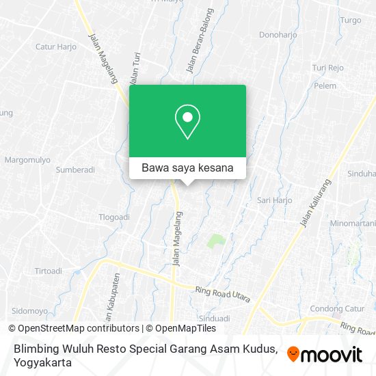 Peta Blimbing Wuluh Resto Special Garang Asam Kudus