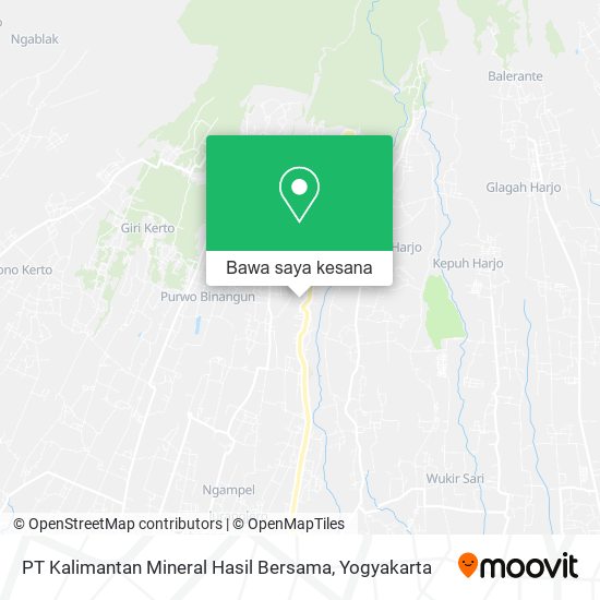 Peta PT Kalimantan Mineral Hasil Bersama