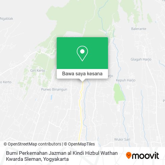 Peta Bumi Perkemahan Jazman al Kindi Hizbul Wathan Kwarda Sleman