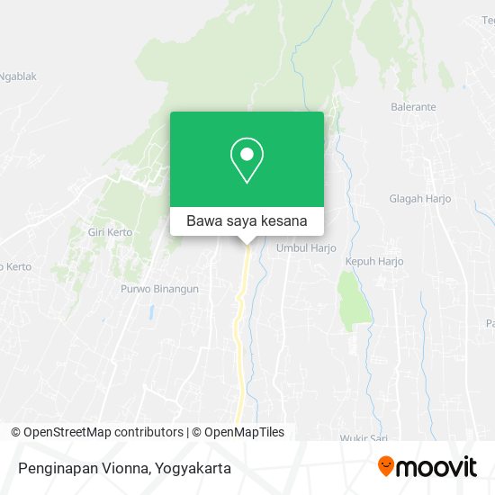 Peta Penginapan Vionna