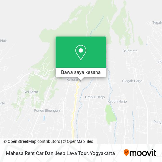 Peta Mahesa Rent Car Dan Jeep Lava Tour