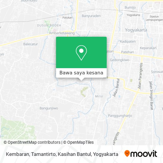 Peta Kembaran, Tamantirto, Kasihan Bantul