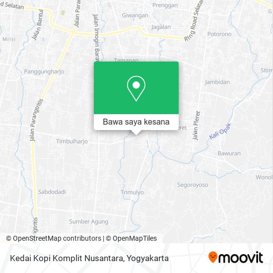 Peta Kedai Kopi Komplit Nusantara