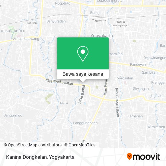 Peta Kanina Dongkelan