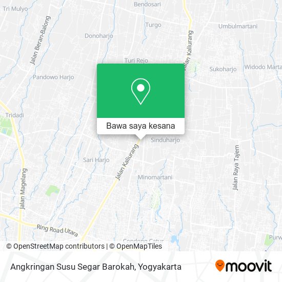 Peta Angkringan Susu Segar Barokah