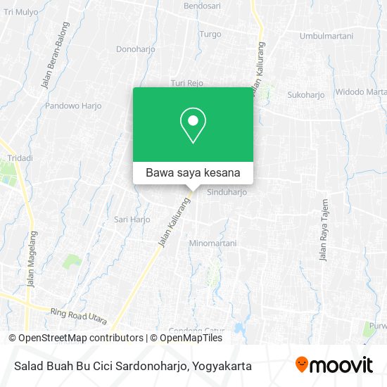 Peta Salad Buah Bu Cici Sardonoharjo