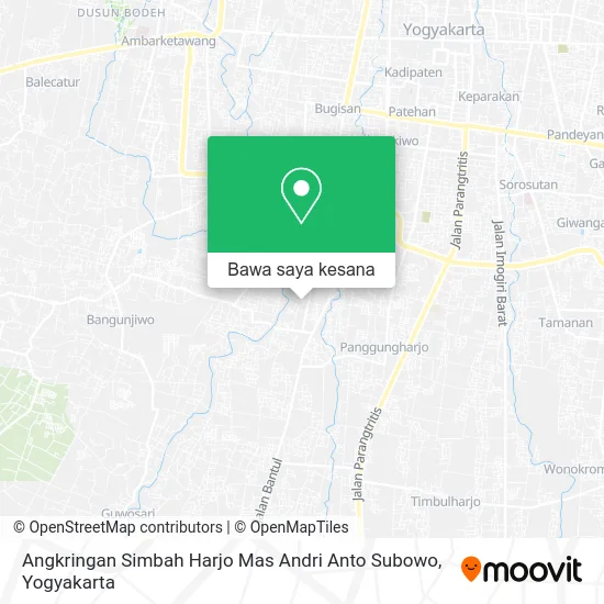 Peta Angkringan Simbah Harjo Mas Andri Anto Subowo