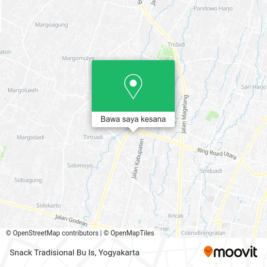 Peta Snack Tradisional Bu Is