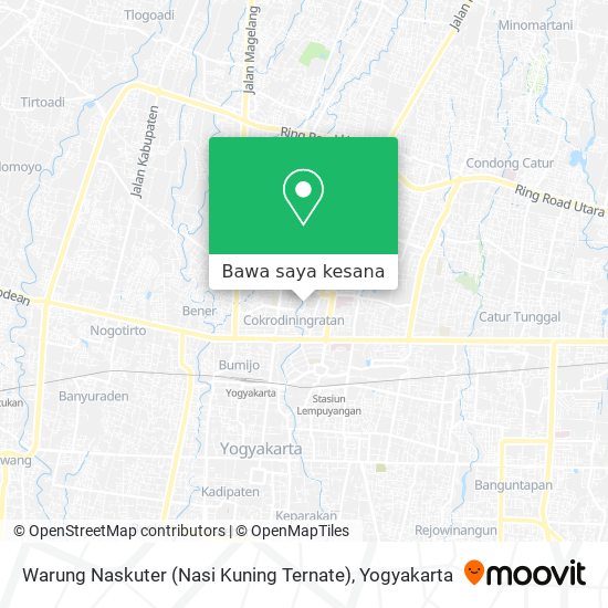 Peta Warung Naskuter (Nasi Kuning Ternate)