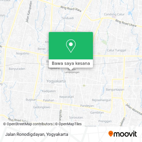 Peta Jalan Ronodigdayan