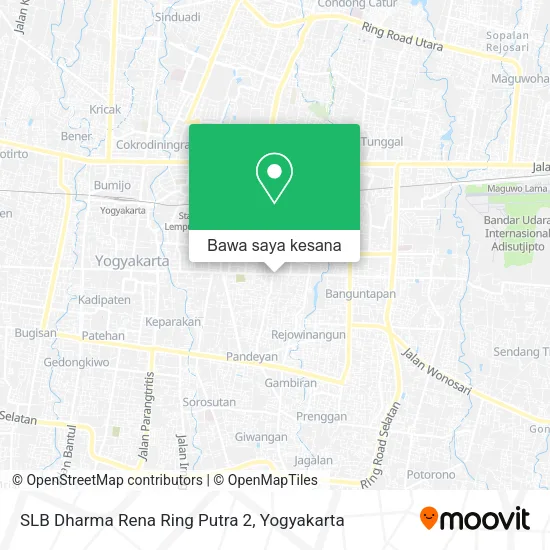 Peta SLB Dharma Rena Ring Putra 2