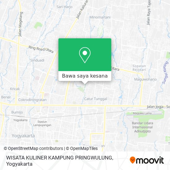 Peta WISATA KULINER KAMPUNG PRINGWULUNG