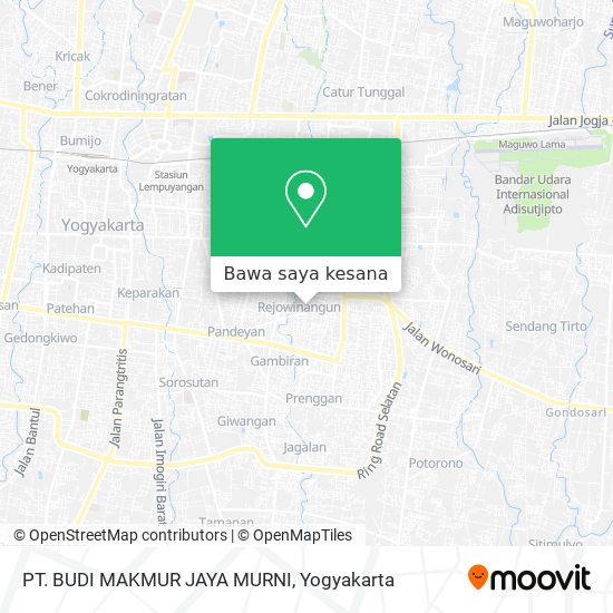 Peta PT. BUDI MAKMUR JAYA MURNI