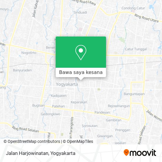 Peta Jalan Harjowinatan