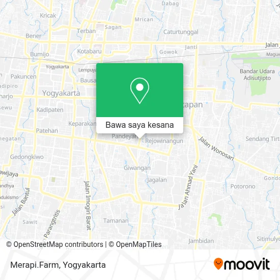 Peta Merapi.Farm