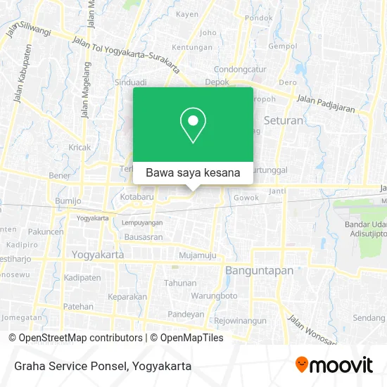 Peta Graha Service Ponsel
