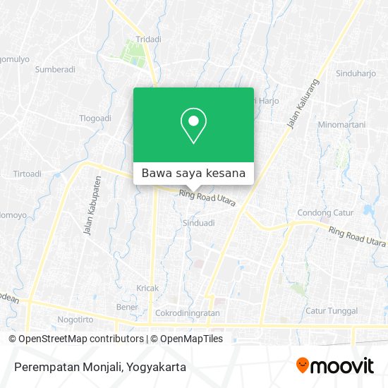 Peta Perempatan Monjali