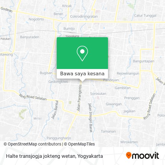 Peta Halte transjogja jokteng wetan