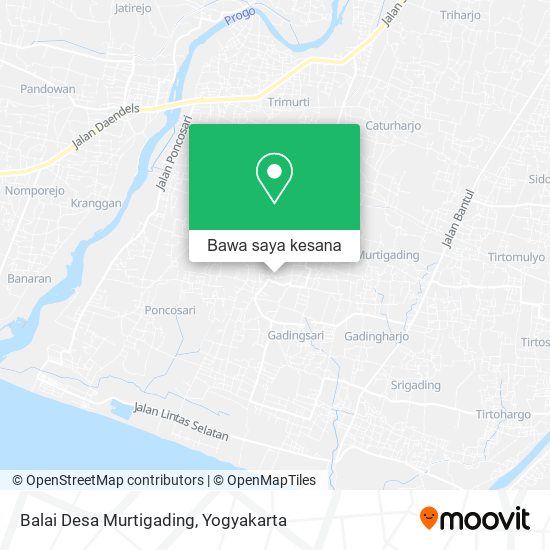 Peta Balai Desa Murtigading