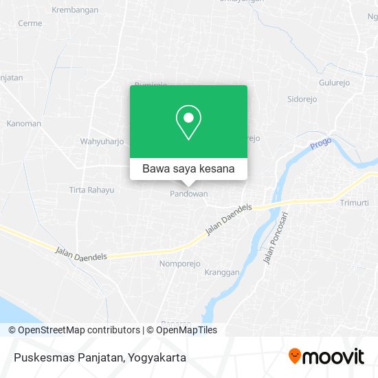 Peta Puskesmas Panjatan