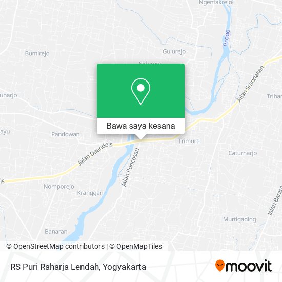 Peta RS Puri Raharja Lendah