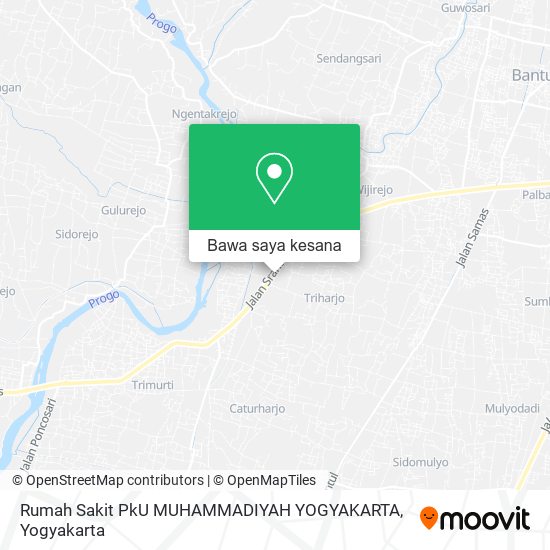 Peta Rumah Sakit PkU MUHAMMADIYAH YOGYAKARTA