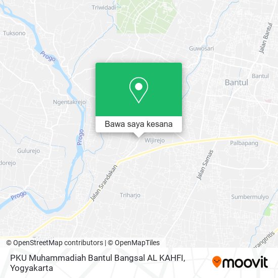 Peta PKU Muhammadiah Bantul Bangsal AL KAHFI