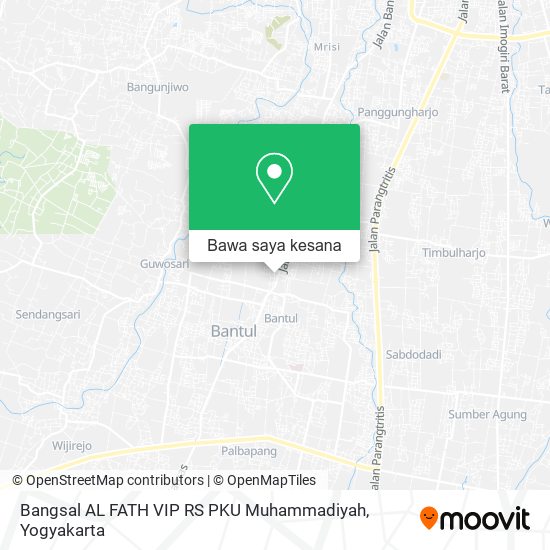 Peta Bangsal AL FATH VIP  RS PKU Muhammadiyah