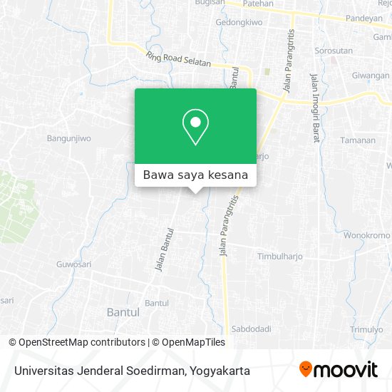 Peta Universitas Jenderal Soedirman