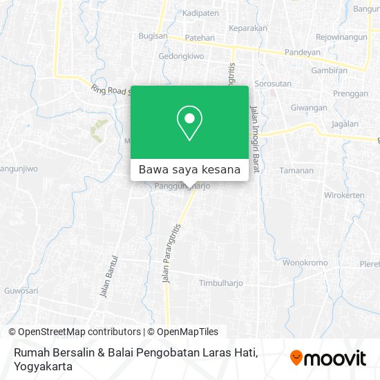 Peta Rumah Bersalin & Balai Pengobatan Laras Hati