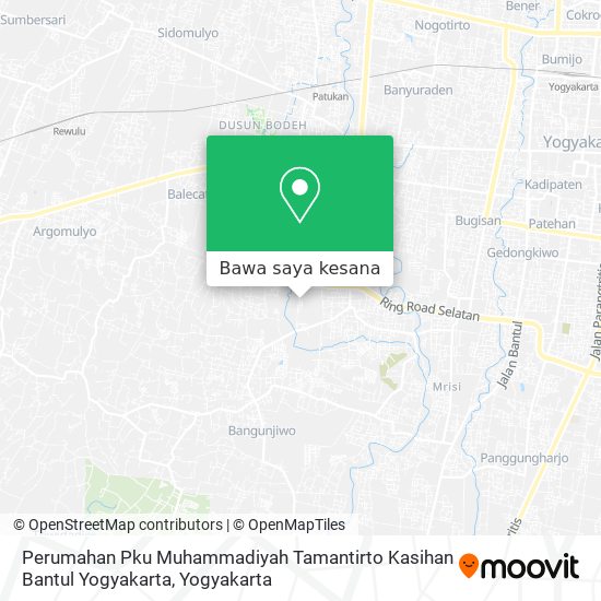 Peta Perumahan Pku Muhammadiyah Tamantirto Kasihan Bantul Yogyakarta
